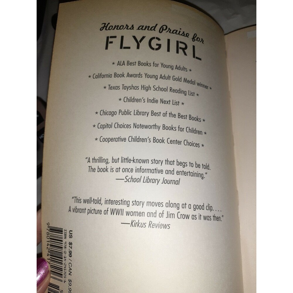 Flygirl - Paperback By Smith, Sherri L. Preowned Very Good - Picture 5 of 10